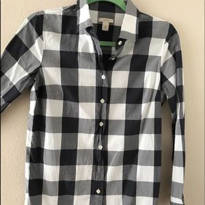 Black and white flannel